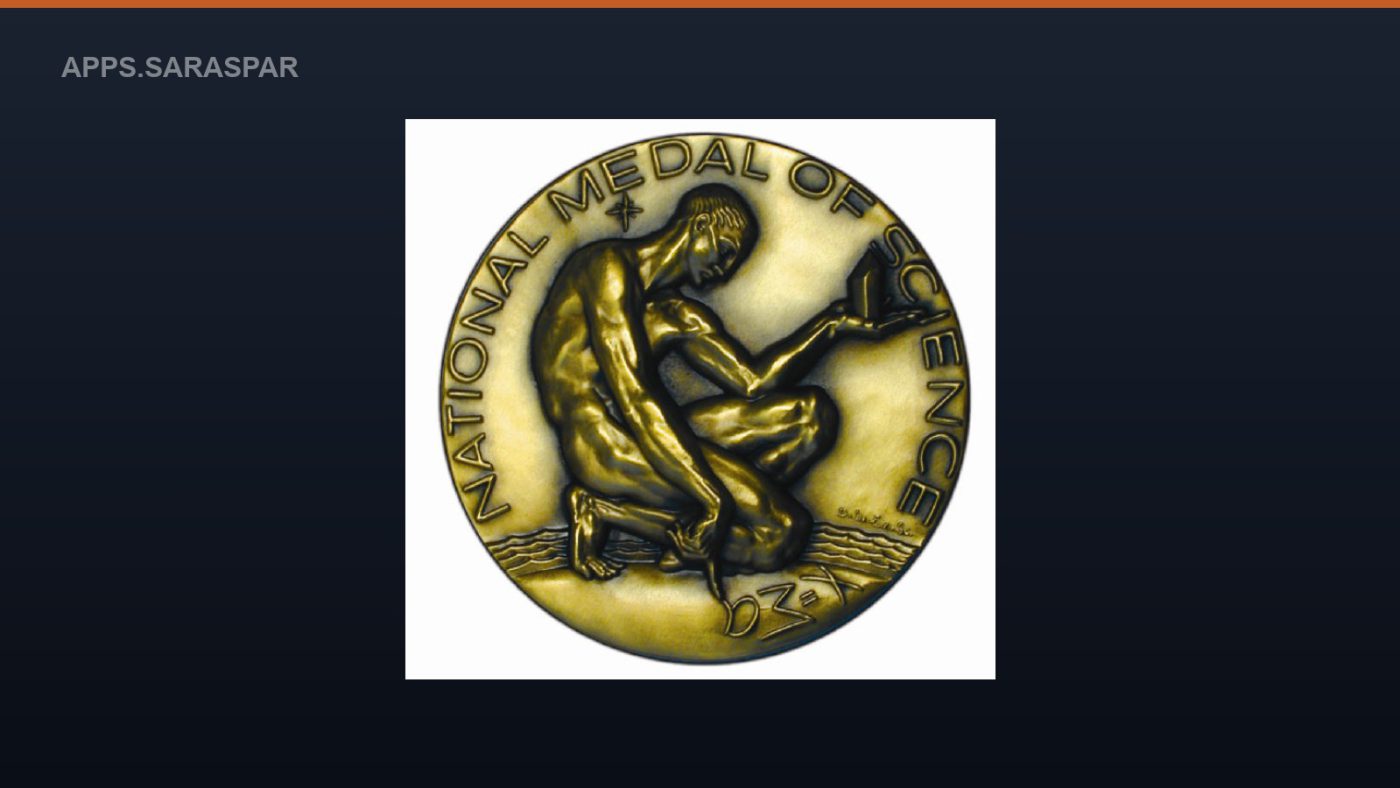 The obverse of the United States National Medal of Science